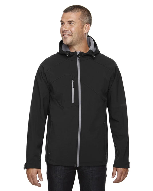 MENS Soft Shell Jacket with Hood